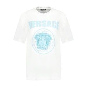 Versace Medusa Rock T Shirt - Cotton - White - NWT